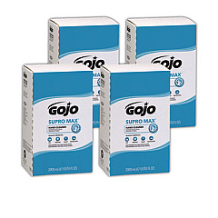 GOJO SUPRO MAX Hand Cleaner Refill, Unscented, 2,000 mL, 4/Carton (727204CT)