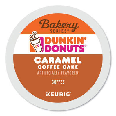 Dunkin Donuts 0995 K-Cup Pods Caramel Coffee Cake
