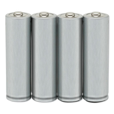 AbilityOne 6135014470950, Alkaline AA Batteries, 4/Pack