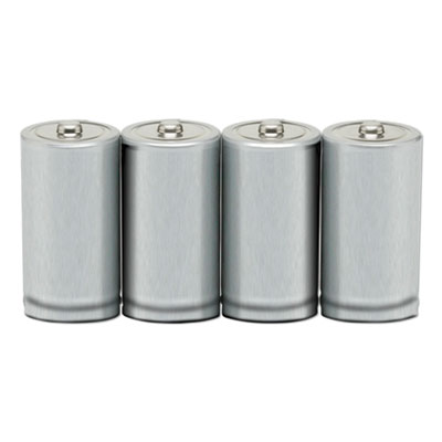 AbilityOne 6135014468307, Alkaline C Batteries, 4/Pack