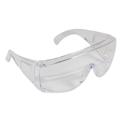 KleenGuard Unispec II Safety Glasses, Frameless OTG, Clear Single Lens, 50/Carton (16727)