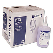 Tork Premium Luxury Soap, Soft Rose, 1 L, 6/Carton (400012)
