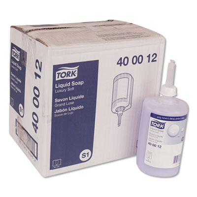 Tork Premium Luxury Soap, Soft Rose, 1 L, 6/Carton (400012)