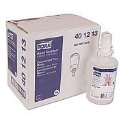Tork Premium Alcohol-Free Foam Sanitizer, 1 L Bottle, Unscented, 6/Carton (401213)