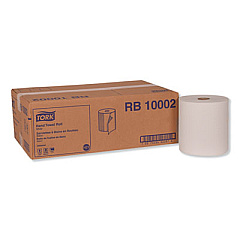 Tork Hardwound Roll Towel, 1-Ply, 7.88" x 1,000 ft, White, 6 Rolls/Carton (RB10002)