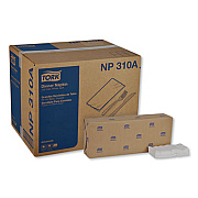 Tork Advanced Dinner Napkins, 2-Ply, 15 x 16.25, 1/8 Fold, White, 375/Packs, 8 Packs/Carton (NP310A)