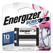 Energizer 2CR5 Lithium Photo Battery, 6 V (EL2CR5BP)
