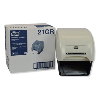 Tork RollNap Roll Napkin Dispenser, 8.25 x 11 x 10, Granite (21GR)