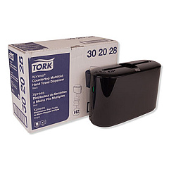Tork Xpress Countertop Towel Dispenser, 12.68 x 4.56 x 7.92, Black (302028)