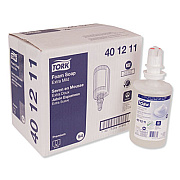 Tork Premium Extra Mild Foam Soap, Unscented, 1 L, 6/Carton (401211)
