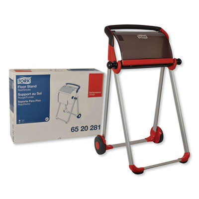 Tork PERFORMANCE FLOOR STAND, 25.43 X 20.87 X 39.61, RED/SMOKE (6520281)
