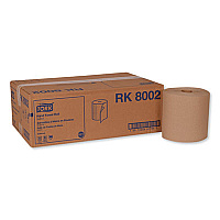 Tork Universal Hand Towel Roll, 1-Ply, 7.88" x 800 ft, Natural, 6 Rolls/Carton (RK8002)