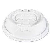 Dart Optima Reclosable Lids for Hot Paper Cups, Fits 10 oz to 24 oz Hot Cups, Plastic, White, 1,000/Carton (OPT316)