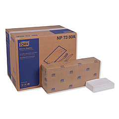 Tork Advanced Dinner Napkin, 3-Ply, 17 x 16.12, 1/8 Fold, White,1,740/Carton (NP7380A)