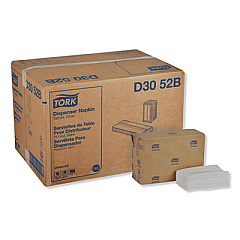 Tork Universal Tall-Fold Dispenser Napkins, 1-Ply, 6" x 13.5", White, 10000/Carton (D3052B)