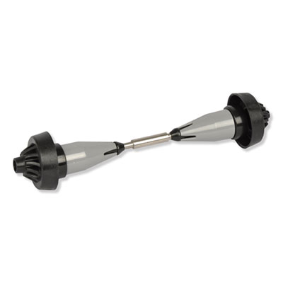 Tork Coreless High Capacity Spindle Kit, Plastic, 3.66" Roll Size, Type C, Gray, 2/Kit (473040)