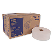 Tork Advanced Jumbo Bath Tissue, Septic Safe, 1-Ply, 3.48" x 2,247 ft, White, 6 Rolls/Carton (11010402)