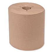 Tork Universal Hand Towel Roll, Notched, 1-Ply, 8" x 1,000 ft, Natural, 6 Rolls/Carton (8031000)