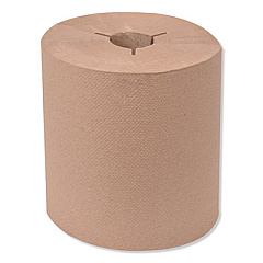 Tork Universal Hand Towel Roll, Notched, 1-Ply, 8" x 1,000 ft, Natural, 6 Rolls/Carton (8031000)