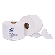 Tork Premium Bath Tissue Roll with OptiCore, Septic Safe, 2-Ply, White, 800 Sheets/Roll, 36 Rolls/Carton (106390)