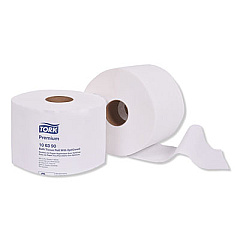 Tork Premium Bath Tissue Roll with OptiCore, Septic Safe, 2-Ply, White, 800 Sheets/Roll, 36 Rolls/Carton (106390)