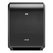 Tork Electronic Hand Towel Roll Dispenser, 8" Roll, 12.32 x 9.32 x 15.95, Black (771828)