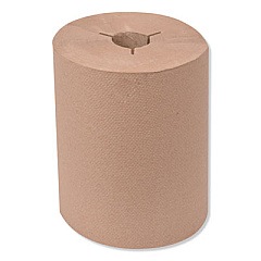Tork Universal Hand Towel Roll, Notched, 1-Ply, 8" x 425 ft, Natural, 12 Rolls/Carton (8620100)