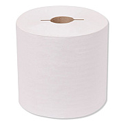 Tork Universal Hand Towel Roll, Notched, 1-Ply, 7.5 x 10, White, 756/Roll, 6/Carton (7171600)