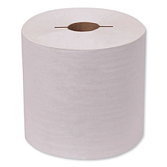 Tork Universal Hand Towel Roll, Notched, 1-Ply, 7.5 x 10, Natural White, 960/Roll, 6/Carton (7171400)