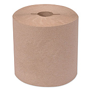 Tork Universal Hand Towel Roll, Notched, 1-Ply, 7.5" x 800 ft, Natural, 6 Rolls/Carton (7171300)