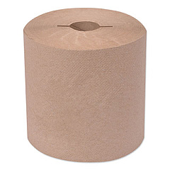 Tork Universal Hand Towel Roll, Notched, 1-Ply, 7.5" x 800 ft, Natural, 6 Rolls/Carton (7171300)