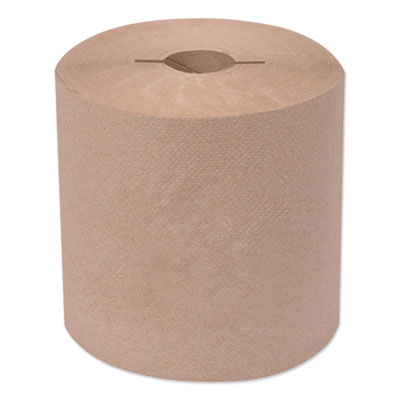 Tork Universal Hand Towel Roll, Notched, 1-Ply, 7.5" x 800 ft, Natural, 6 Rolls/Carton (7171300)