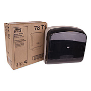 Tork Multifold Hand Towel Dispenser, 12.36 x 5.18 x 13, Smoke/Gray (78T1)