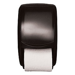 Tork Twin Standard Roll Bath Tissue Dispenser, 7.5 x 7 x 12.75, Smoke (55TR)