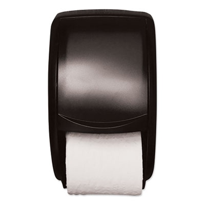 Tork Twin Standard Roll Bath Tissue Dispenser, 7.5 x 7 x 12.75, Smoke (55TR)