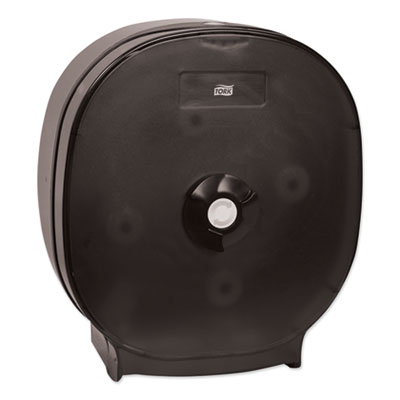 Tork 4-Roll Tissue Dispenser, 15 x 6 x 13.7, Translucent Black (88411)