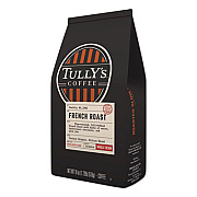 Tully's Coffee FRENCH ROAST WHOLE BEAN COFFEE, 18 OZ BAG, 6/CARTON (7573)