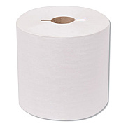 Tork Premium Hand Towel Roll, Notched, 1-Ply, 7.5" x 600 ft, White, 720/Roll, 6 Rolls/Carton (7170630)