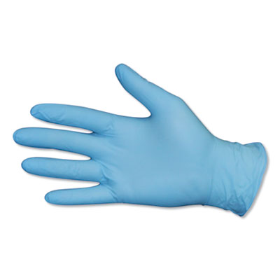 Impact DIVERSAMED DISPOSABLE POWDER-FREE EXAM NITRILE GLOVES, BLUE, SMALL, 100/BOX, 10 BOXES/CARTON (8645S)