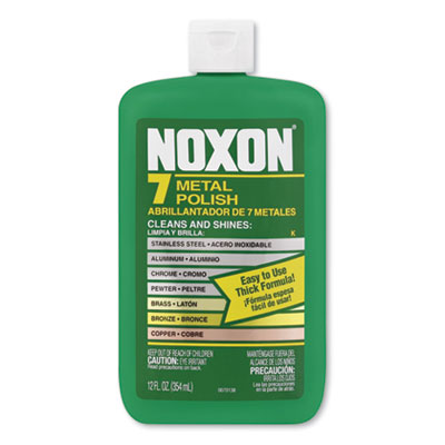 Noxon METAL POLISH, LIQUID, 12 OZ BOTTLE, 8/CARTON (00118)