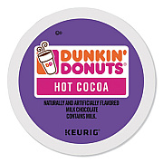 Dunkin Donuts Milk Chocolate Hot Cocoa K-Cup Pods, 24/Box (7721)
