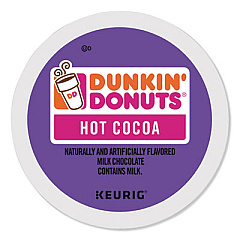 Dunkin Donuts Milk Chocolate Hot Cocoa K-Cup Pods, 24/Box (7721)