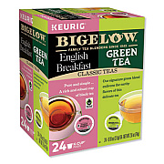 Bigelow GREEN TEA AND ENGLISH BREAKFAST VARIETY PACK, 24/BOX (8355)