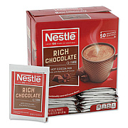 Nestl Hot Cocoa Mix, Rich Chocolate, .71oz, 50/Box (25485)