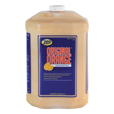 Zep Commercial ORIGINAL ORANGE INDUSTRIAL HAND CLEANER, ORANGE, 1 GAL BOTTLE (99124EA)