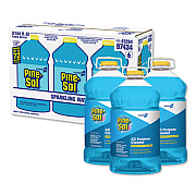 Pine-Sol All Purpose Cleaner, Sparkling Wave, 144 oz Bottle, 3/Carton (97434)