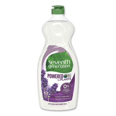 Seventh Generation NATURAL DISHWASHING LIQUID, LAVENDER FLORAL AND MINT, 25 OZ BOTTLE (22734EA)