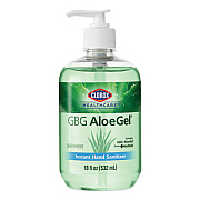 Clorox Healthcare GBG ALOEGEL INSTANT GEL HAND SANITIZER, 18 OZ BOTTLE, 12/CARTON (32375)