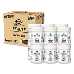 Clorox Healthcare 32382 EZ-Kill Quat Alcohol Cleaner Disinfectant Wipes