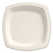 Dart Bare Eco-Forward Sugarcane Dinnerware, Plate, 8.25" dia, Ivory, 125/Pack (8PSC2050PK)
